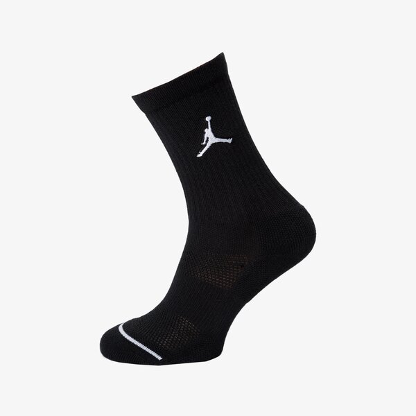 Дамски чорапи JORDAN ЧОРАПИ 3 PACK CREW SOCKS CREW SOCKS (3 PACK) sx5545-013 цвят черен