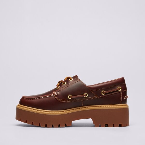 Дамски кежуал TIMBERLAND STONE STREET BOAT SHOE tb0a2qdmd571 цвят кафяв
