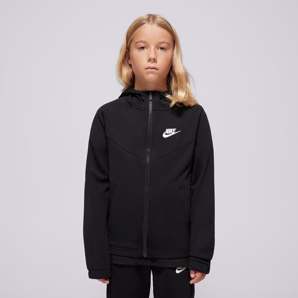 Детска тениска NIKE АНЦУГ K NSW TRACKSUIT POLY HD FZ LBR UNISEX fd3072-010 цвят черен