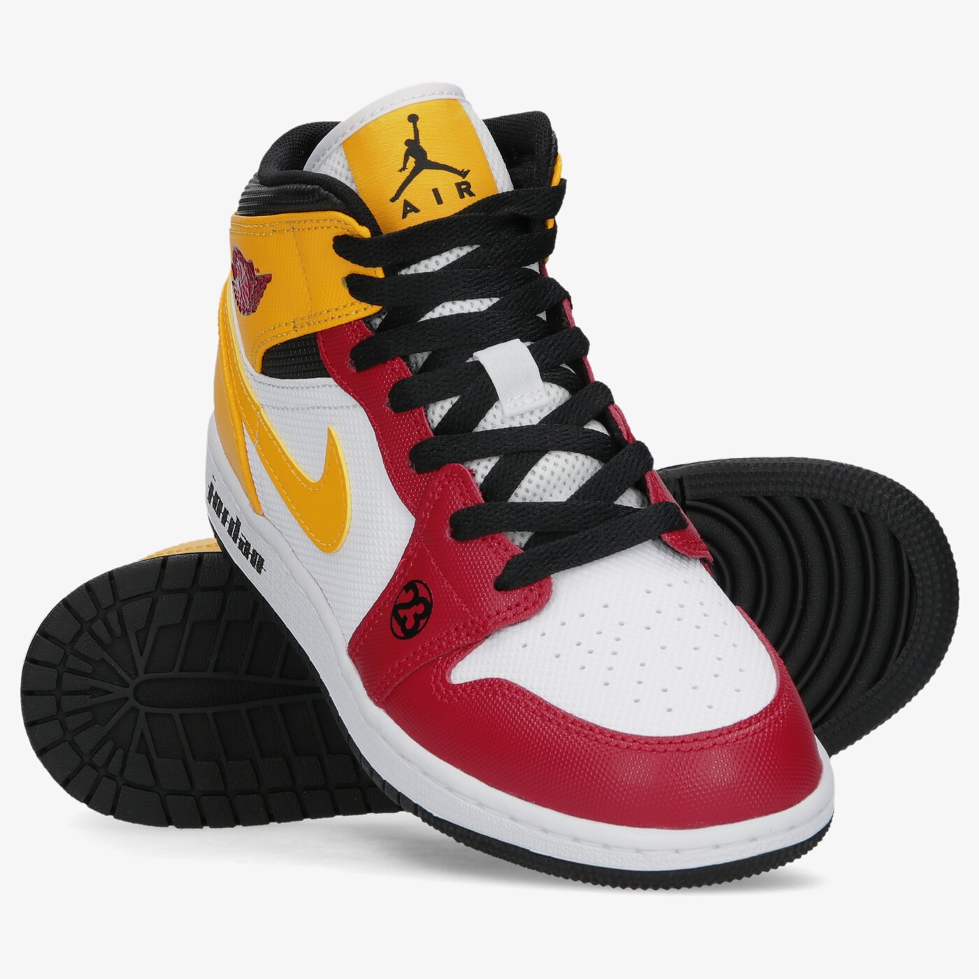 Детски маратонки AIR JORDAN 1 MID SE (GS) dj0336-067 цвят многоцветен