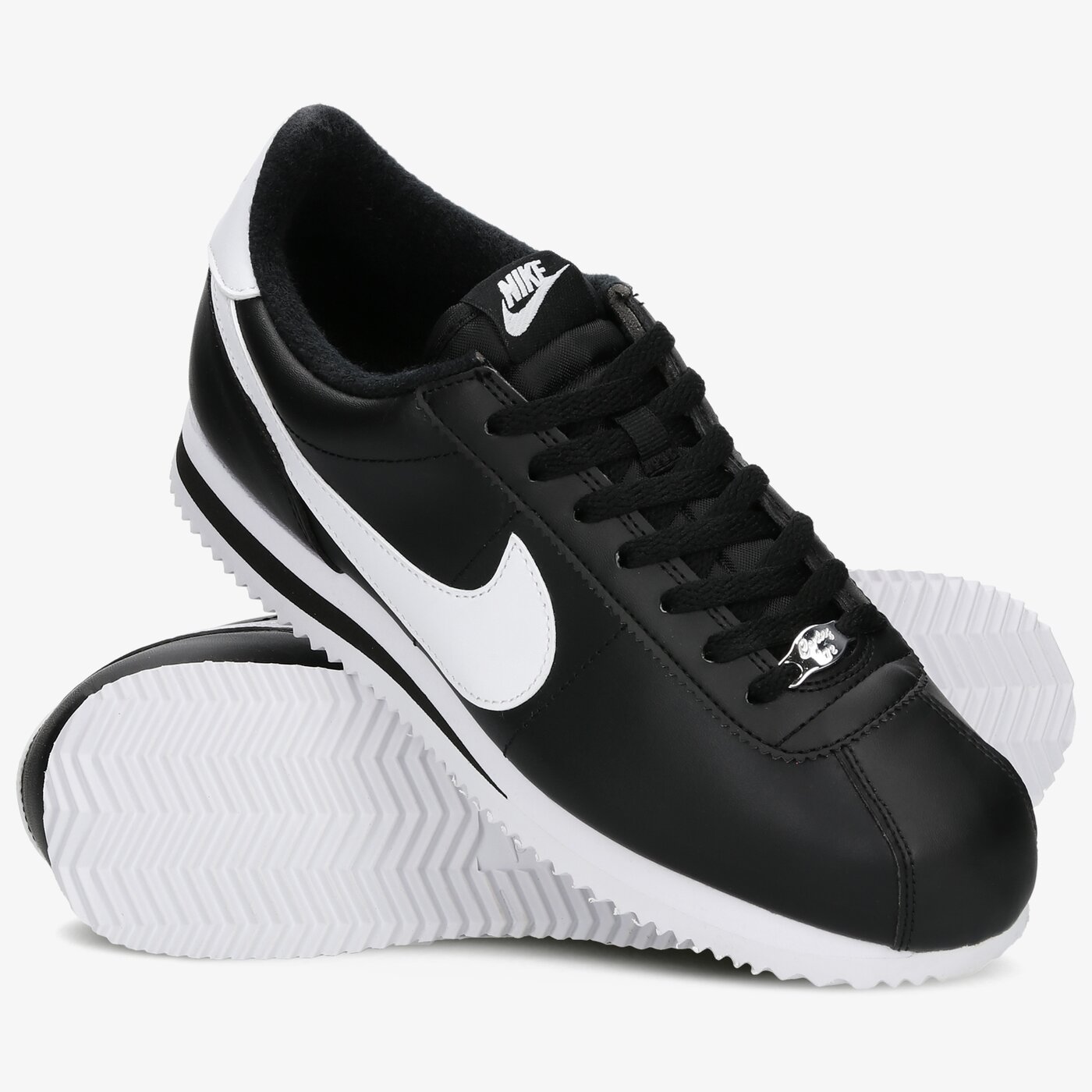 Мъжки маратонки NIKE CORTEZ BASIC LEATHER SHOE 819719-012 цвят черен