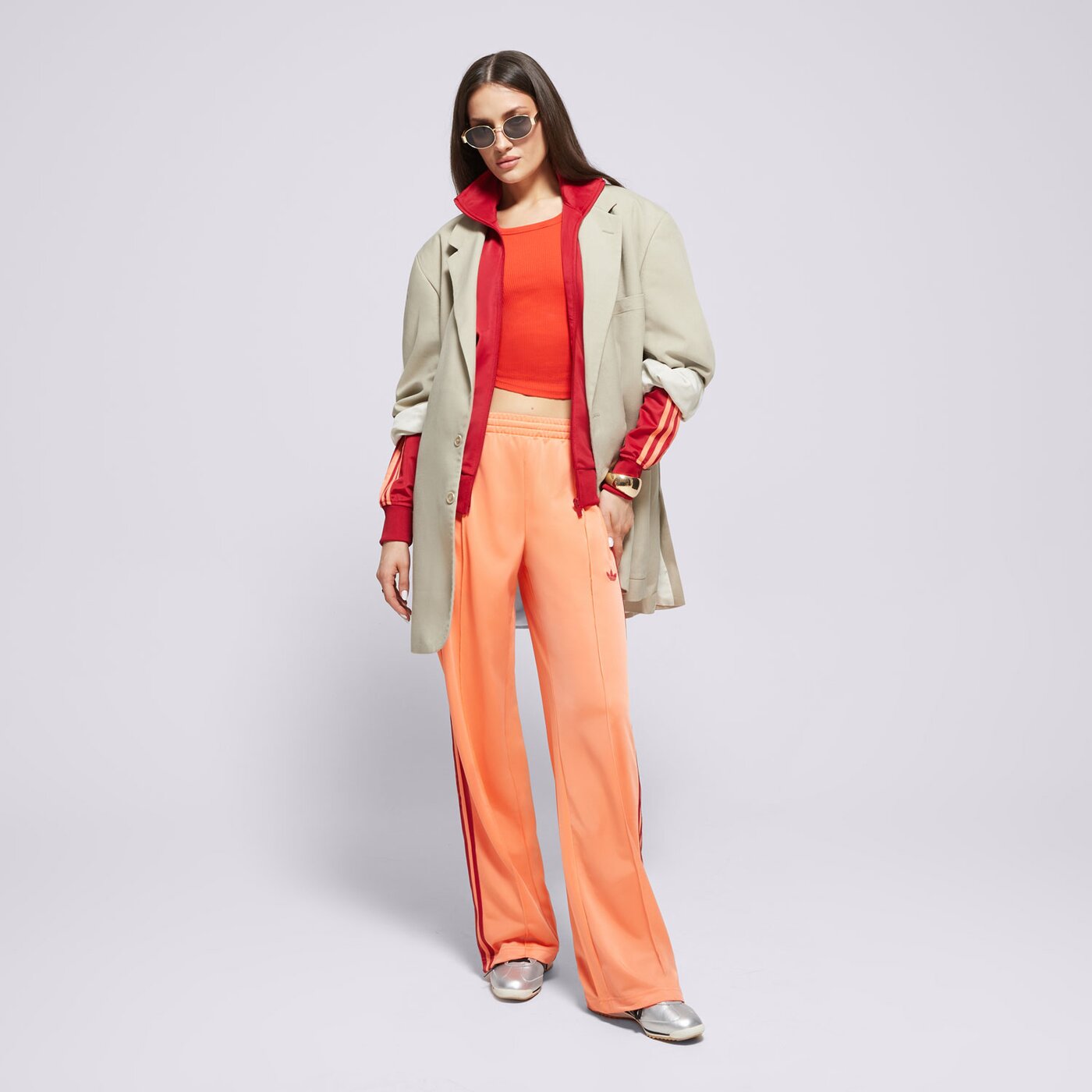 Дамски панталони ADIDAS ПАНТАЛОНИ FBIRD LOOSE TP jp2309 цвят розов