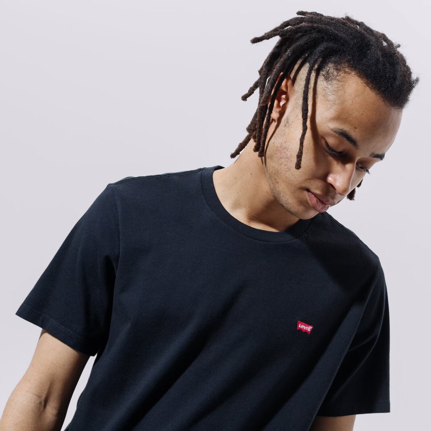 Мъжка тениска LEVI'S ТЕНИСКА SS ORIGINAL HM TEE 56605-0009 цвят черен