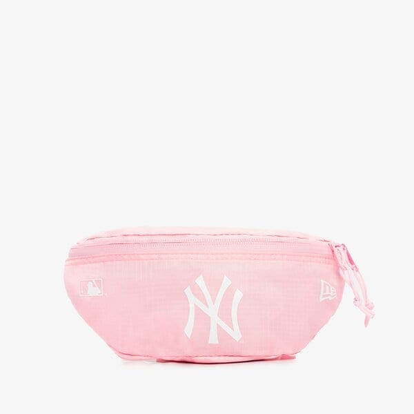 Дамска чанта за кръст NEW ERA ЧАНТА MLB MINI WAIST BAG NYY PNK NEW YORK YANKEES PN 60137351 цвят розов