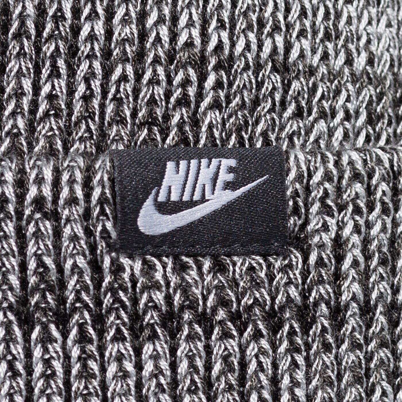 Дамска зимна шапка NIKE ШАПКА U NSW BEANIE CUFFED FUTURA dj6223-071 цвят сив