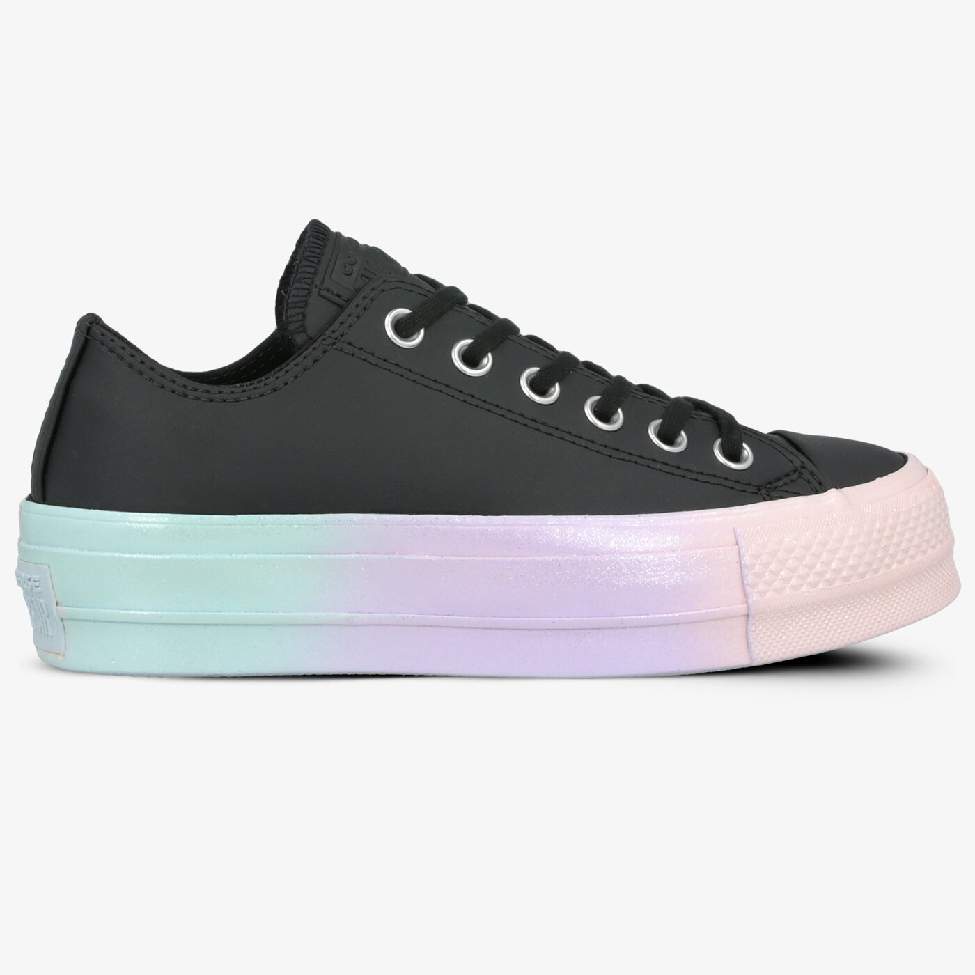 Дамски маратонки CONVERSE CHUCK TAYLOR ALL STAR LIFT 566157c цвят черен