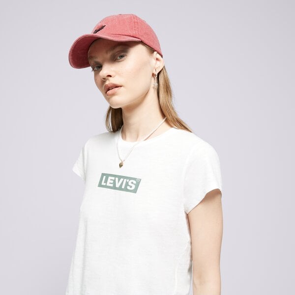 Дамска тениска LEVI'S ТЕНИСКА GRAPHIC AUTHENTIC TSHIRT WHITES a6126-0039 цвят бял