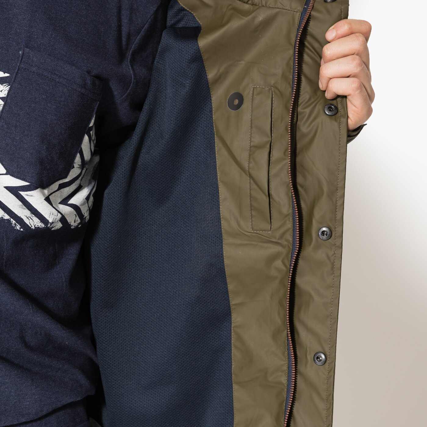 Мъжко преходно яке CONFRONT ЯКЕ LANGLEY cf17kum12001 цвят каки