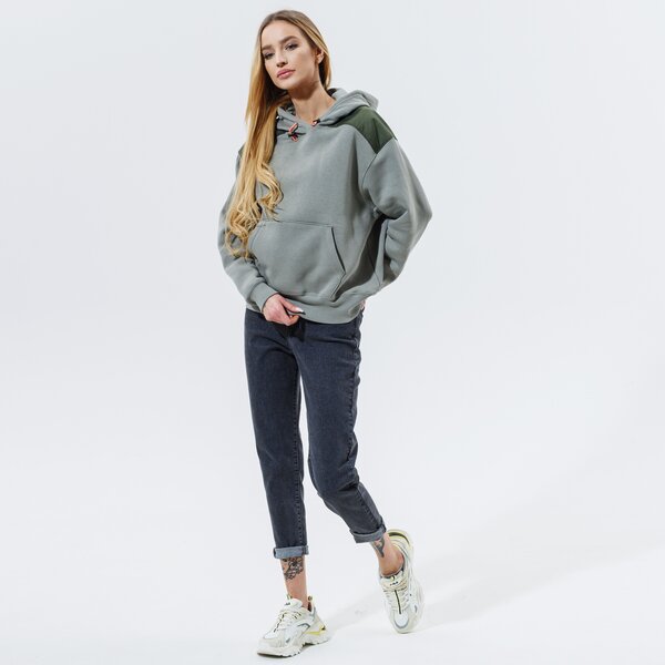 Дамски суичър NIKE СУИТЧЪР С КАЧУЛКА W NSW PO HOODIE FLC UU dd3605-320 цвят сив