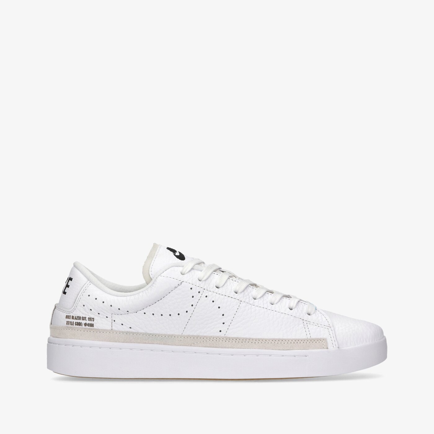 Мъжки маратонки NIKE BLAZER LOW  da2045-100 цвят бял