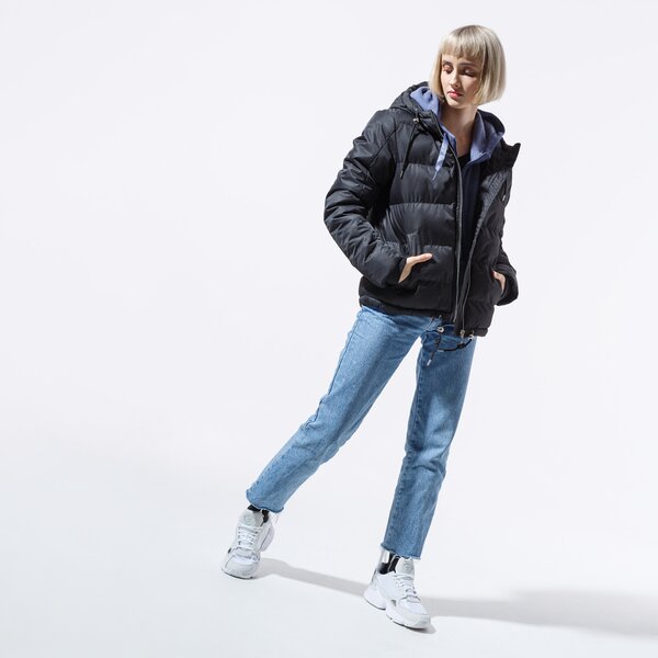 Дамско зимно яке CONFRONT ЯКЕ ЗИМНО ESTER BLK JKT cf39kud35001 цвят черен