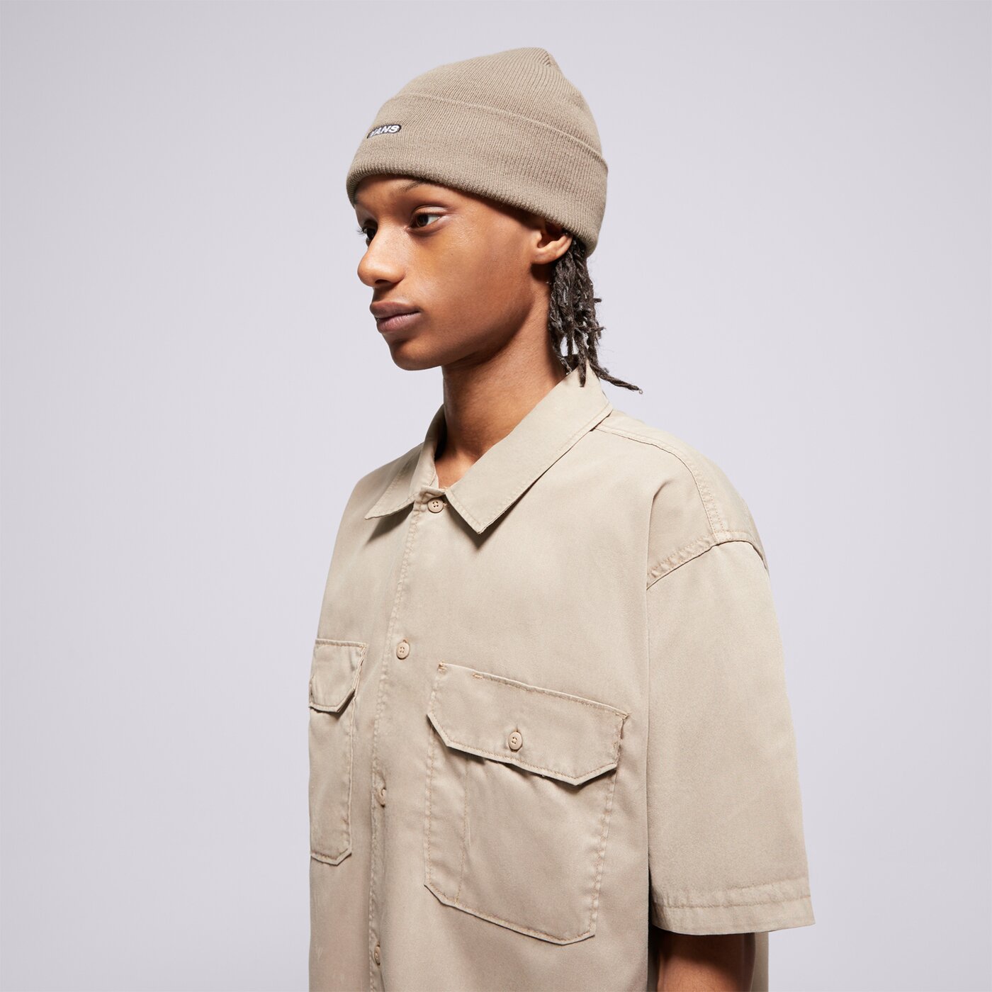 DICKIES РИЗА UNIONVILLE GD WORK SHIRT SS dk0a4z7q0ds1 цвят бежов