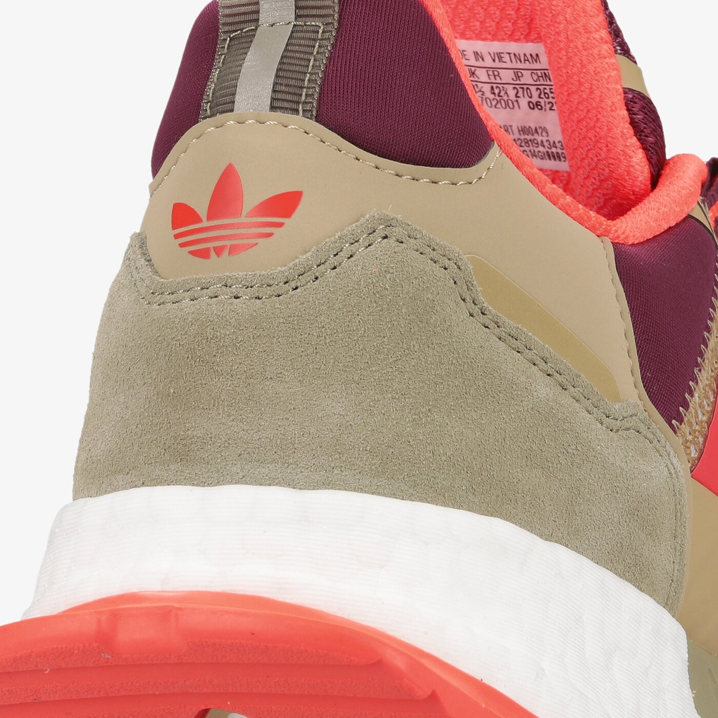 Мъжки маратонки ADIDAS ZX 1K BOOST - SEASONALITY h00429 цвят каки