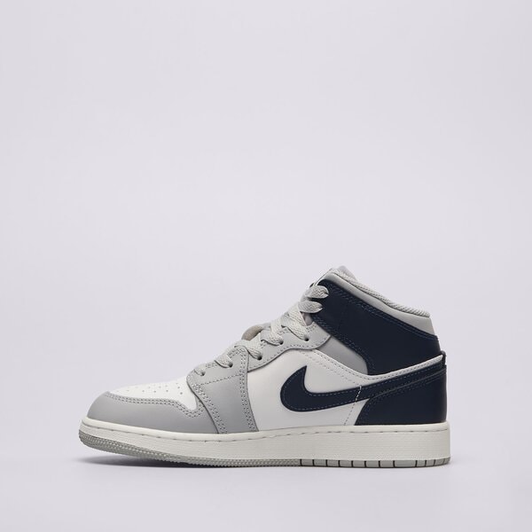 Детски маратонки AIR JORDAN 1 MID BG dq8423-104 цвят сив