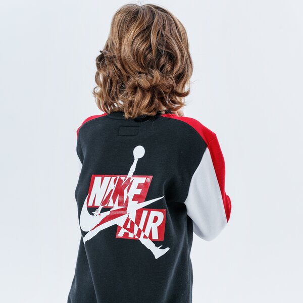 Детски суичър JORDAN СУИТЧЪР JUMPMAN CLASSICS III CREW 957424-023 цвят черен