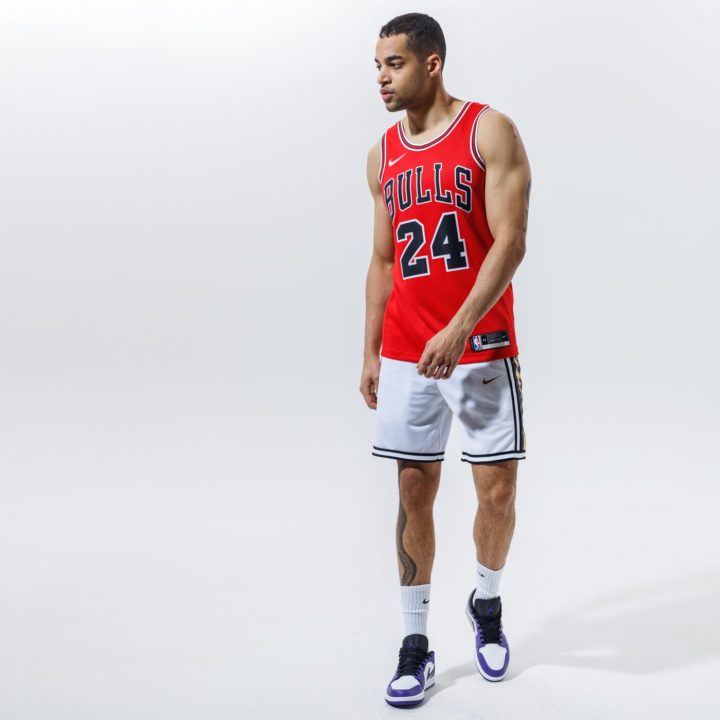 Мъжка тениска NIKE ПОТНИК CHICAGO BULLS MARKKANEN SWINGMAN ICON 2020 NBA cw3660-658 цвят червен