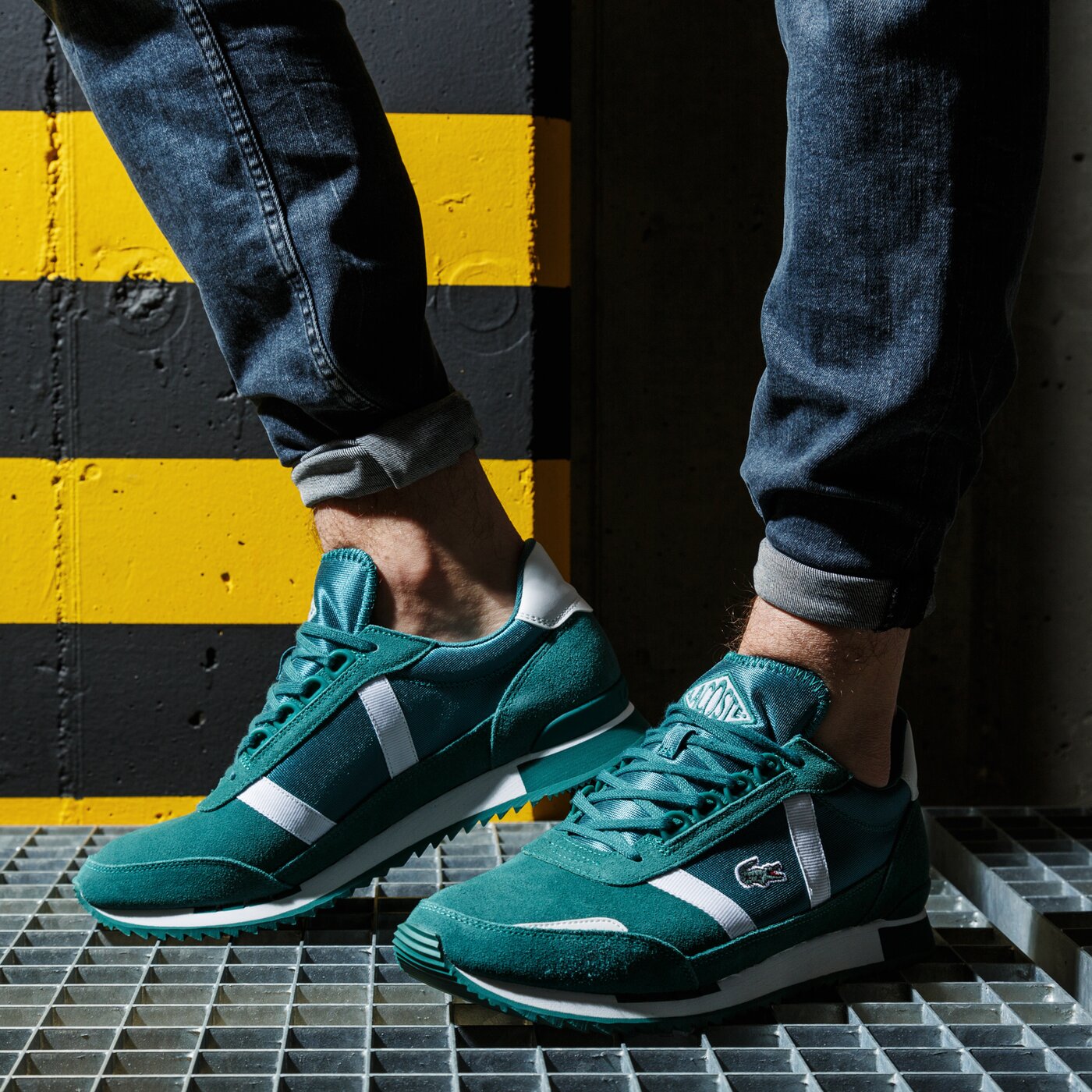 Мъжки маратонки LACOSTE PARTNER RETRO 120 1 739sma00231r7 цвят зелен