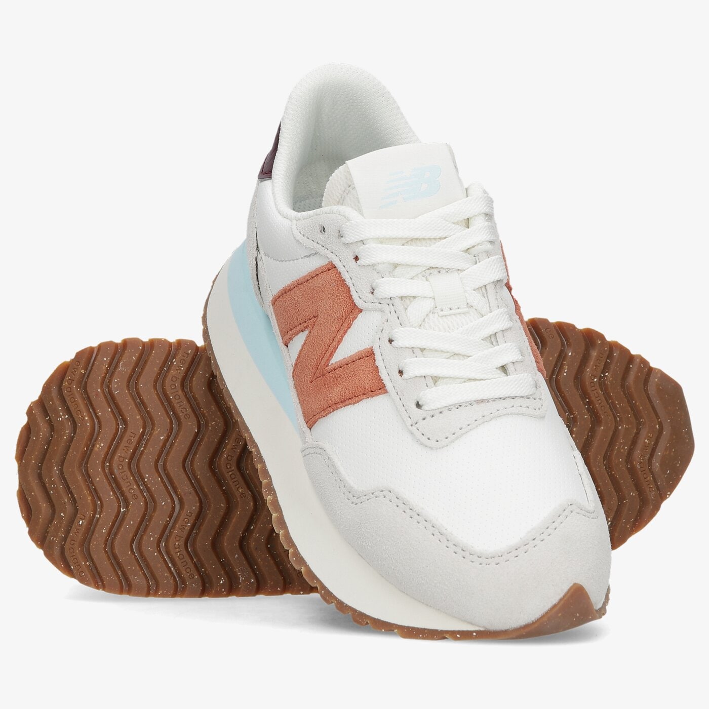 Дамски маратонки NEW BALANCE 237  ws237ba цвят бежов