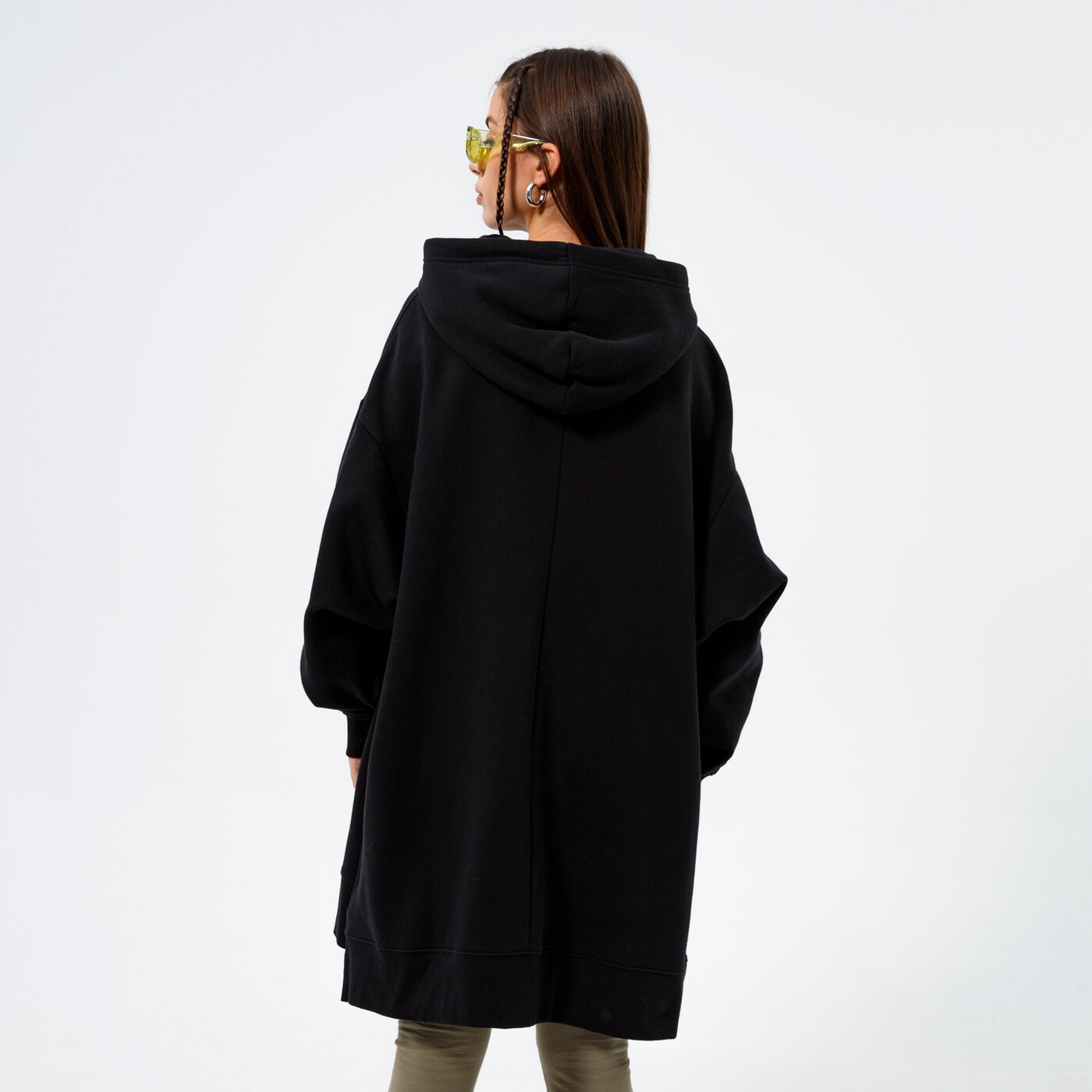 Дамски суичър NIKE СУИТЧЪР С КАЧУЛКА W NSW ESSNTL FLC HOODIE SSNL dh1089-010 цвят черен