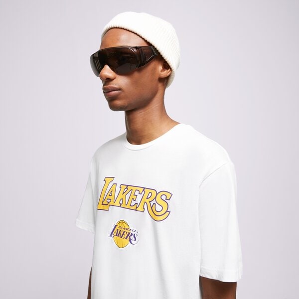 Мъжка тениска NEW ERA ТЕНИСКА NBA TEAM LOGO LAKERS LOS ANGELES LAKERS 60357058 цвят бял