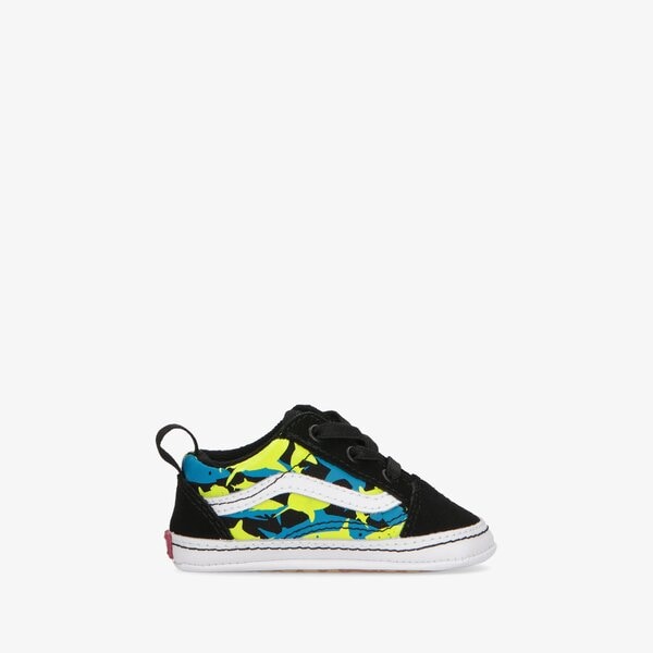 Детски маратонки VANS IN OLD SKOOL CRIB vn0a3u8k7t71 цвят черен