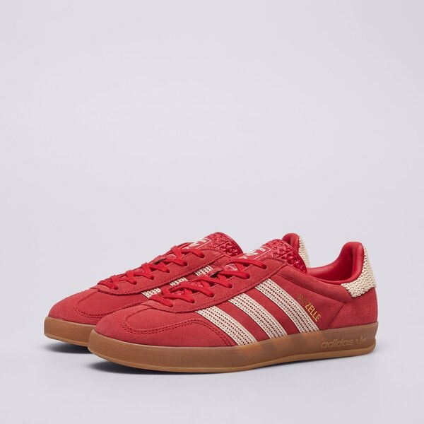 Дамски маратонки ADIDAS GAZELLE INDOOR W ji2756 цвят червен