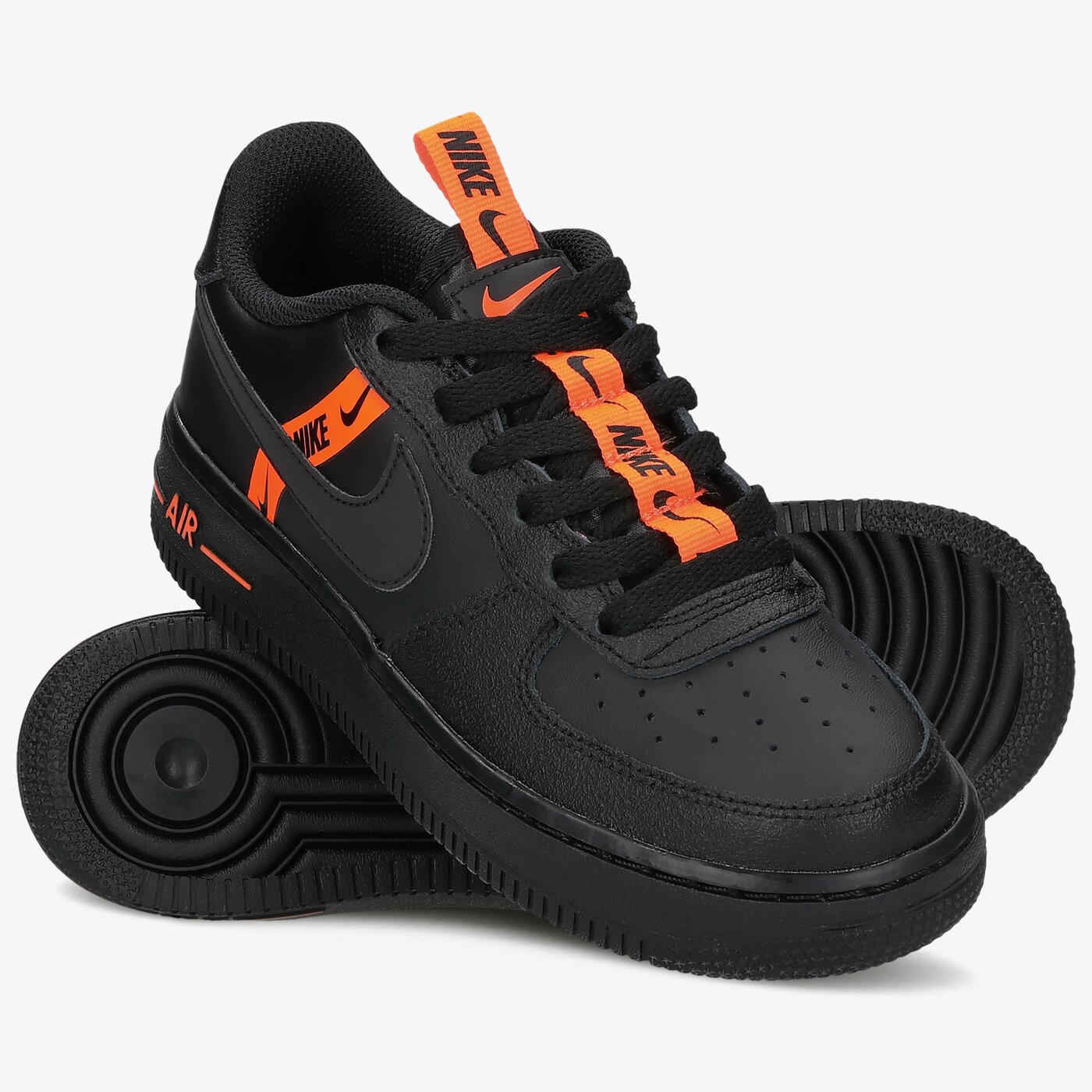 Детски маратонки NIKE AIR FORCE 1 LV8 ct4683-001 цвят черен