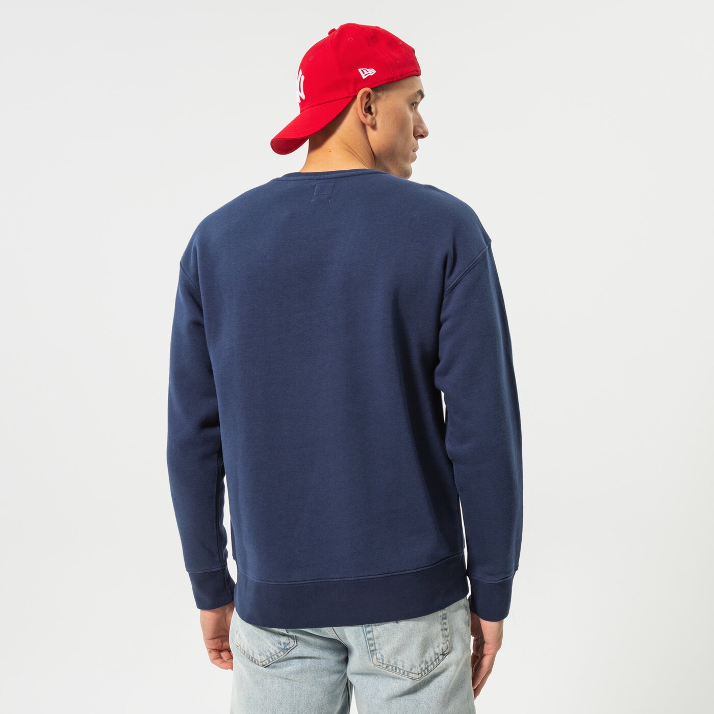 Мъжки суичър LEVI'S СУИТЧЪР T3 RELAXED GRAPHIC CREW 39134-0031 цвят тъмносин