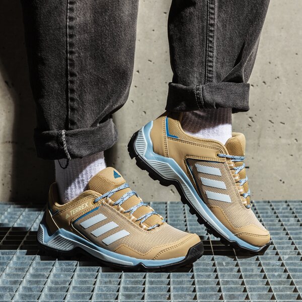 Дамски туристически обувки ADIDAS TERREX EASTRAIL W fz3008 цвят бежов