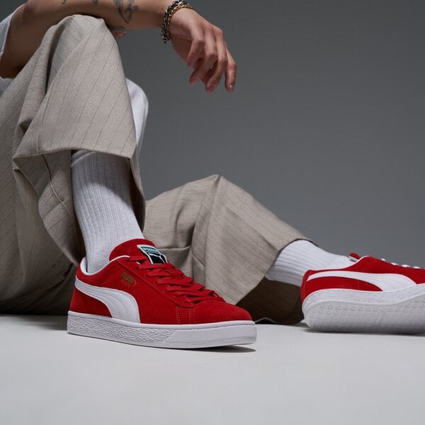 Мъжки маратонки PUMA SUEDE CLASSIC  39978102 цвят червен
