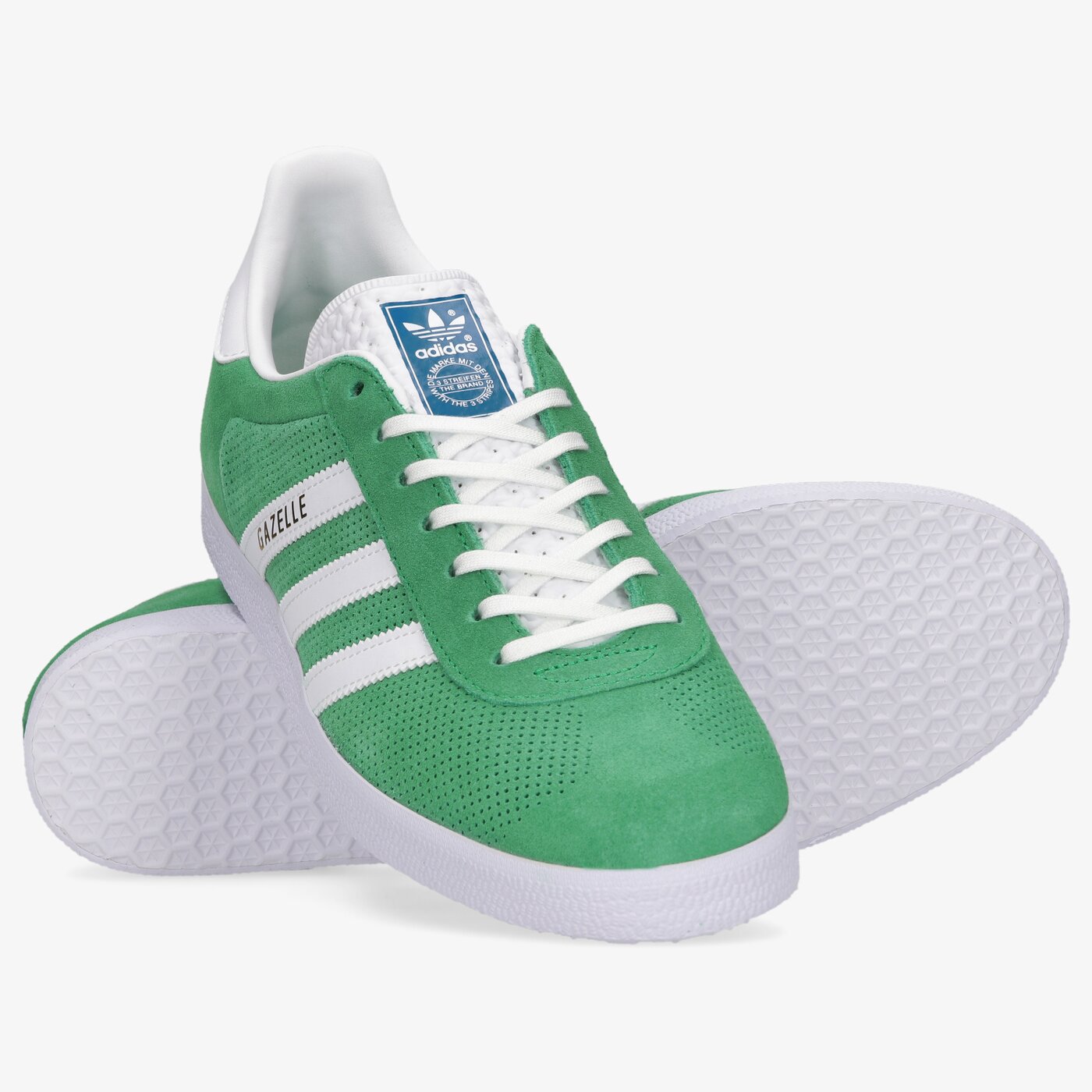 Мъжки маратонки ADIDAS GAZELLE  h02215 цвят зелен