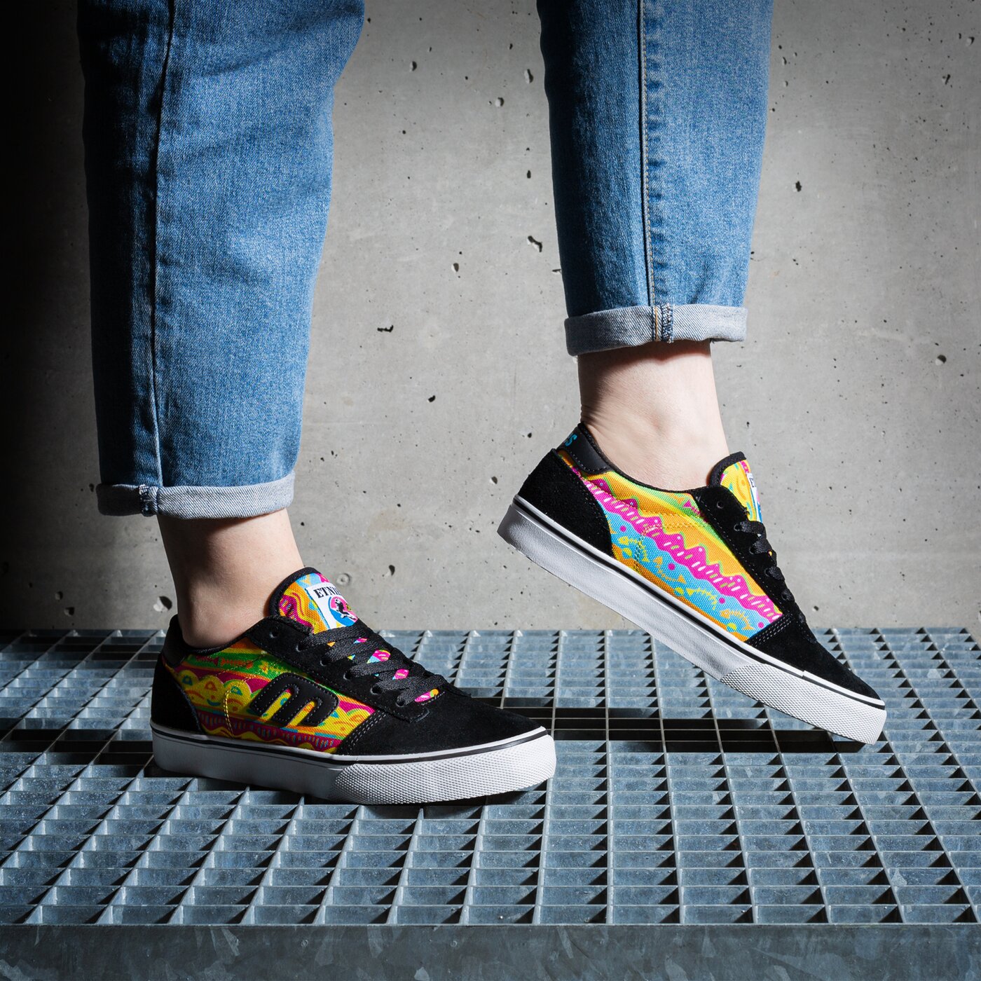 Детски маратонки ETNIES KIDS CALLI-VULC 4301000033358 цвят черен