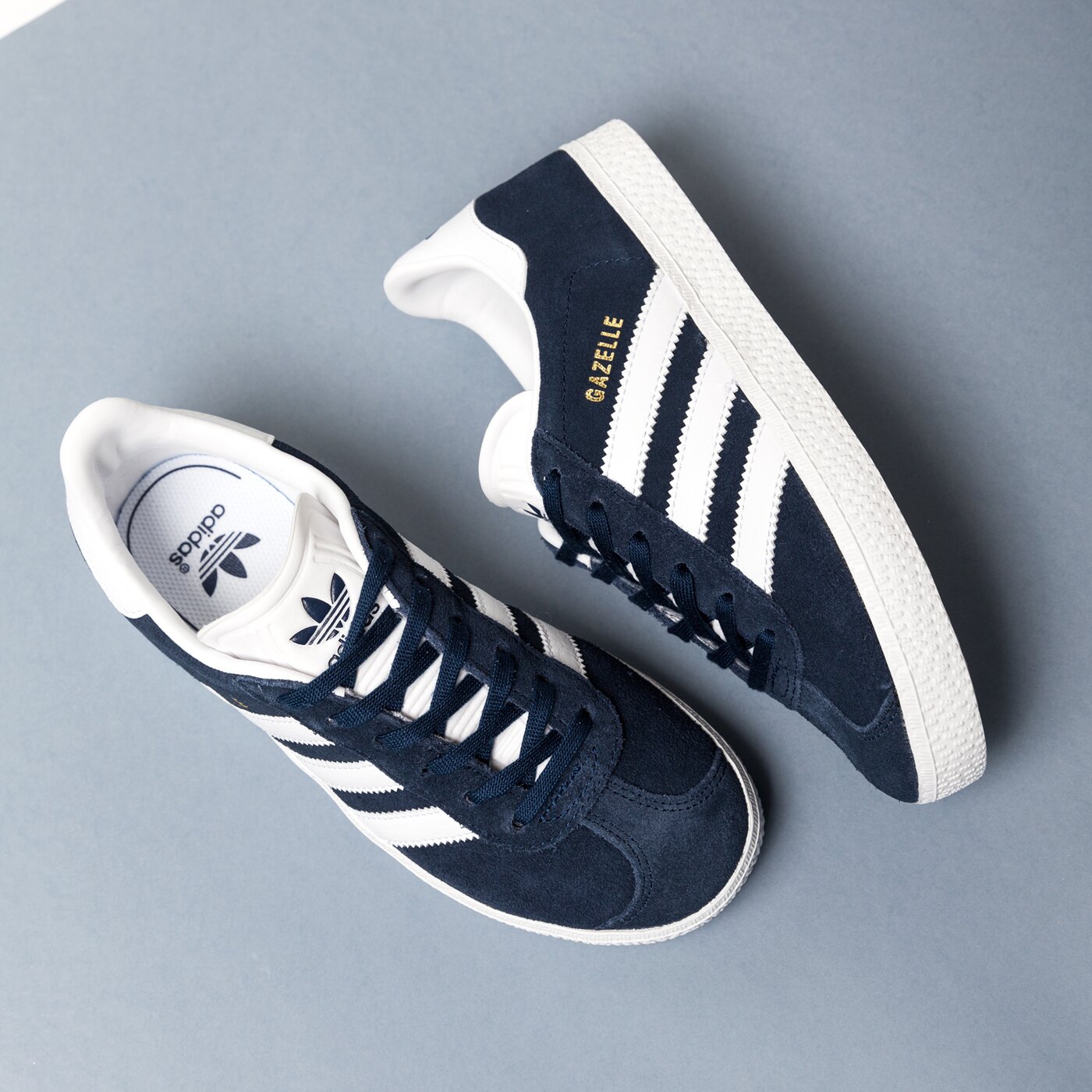 Детски маратонки ADIDAS GAZELLE C by9162 цвят тъмносин