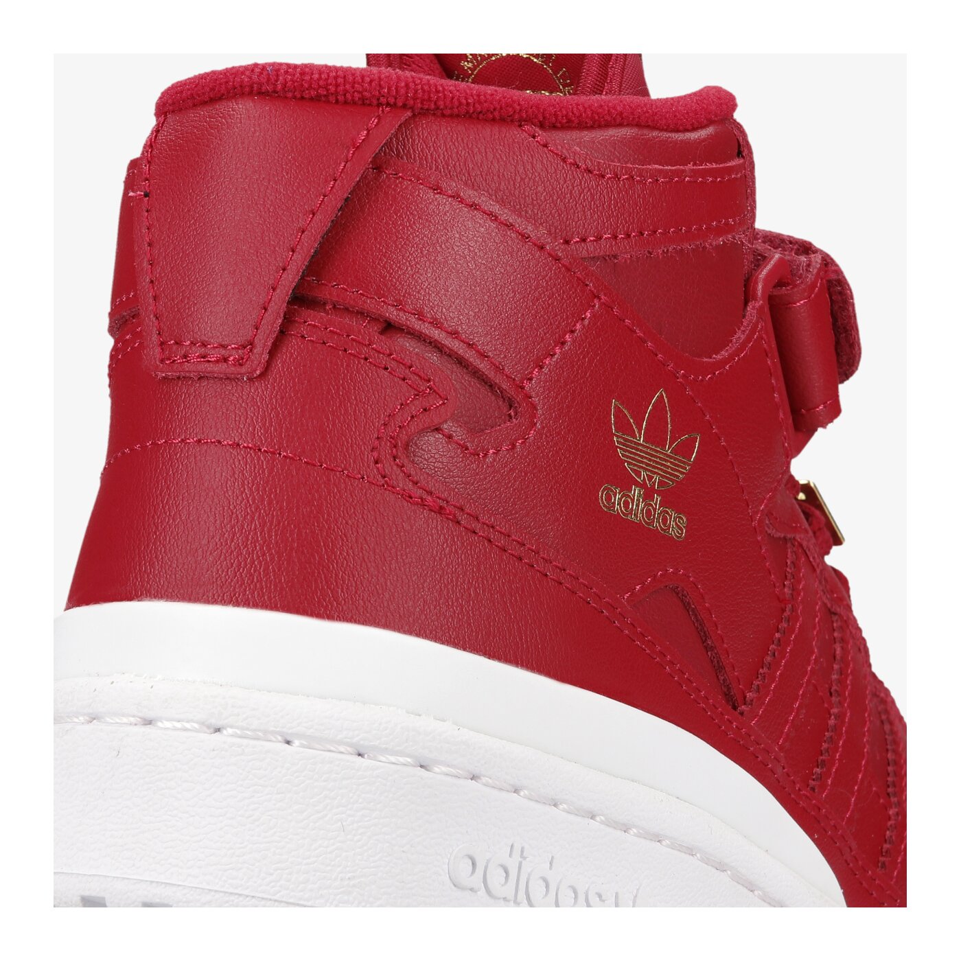 Дамски маратонки ADIDAS FORUM MID W gz8602 цвят бордо