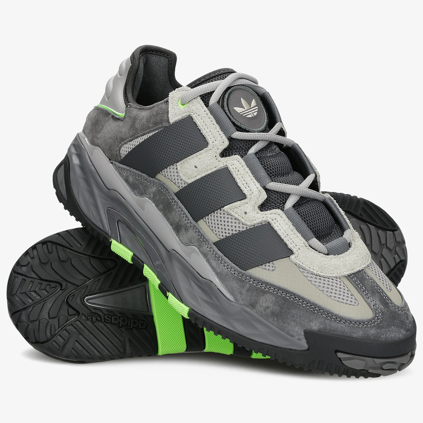 Мъжки маратонки ADIDAS NITEBALL fx7654 цвят каки