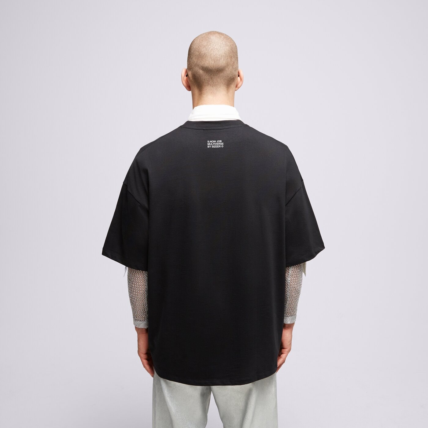 Мъжка тениска S.NOW JOB SIZEER ТЕНИСКА “WHO MADE WHO” BLACK si123tsu50002 цвят черен