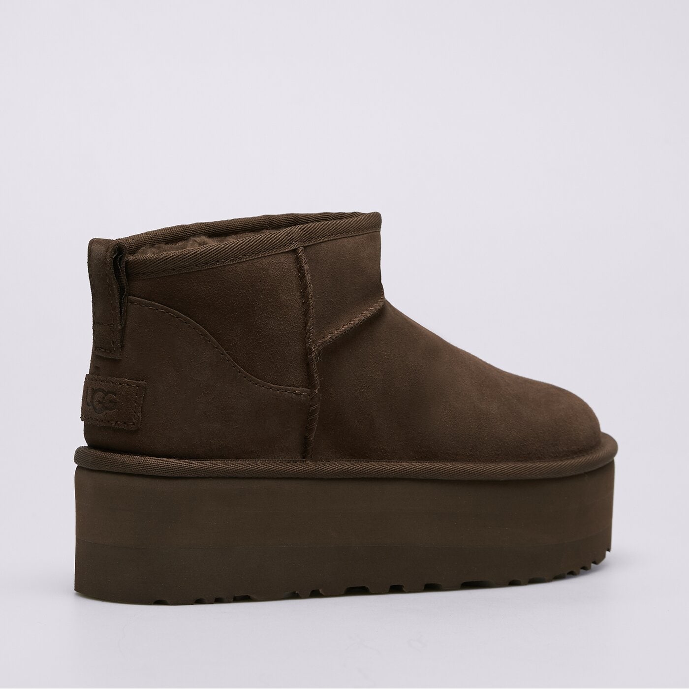 Дамски кежуал UGG CLASSIC ULTRA MINI PLATFORM 1135092-bcdr цвят кафяв