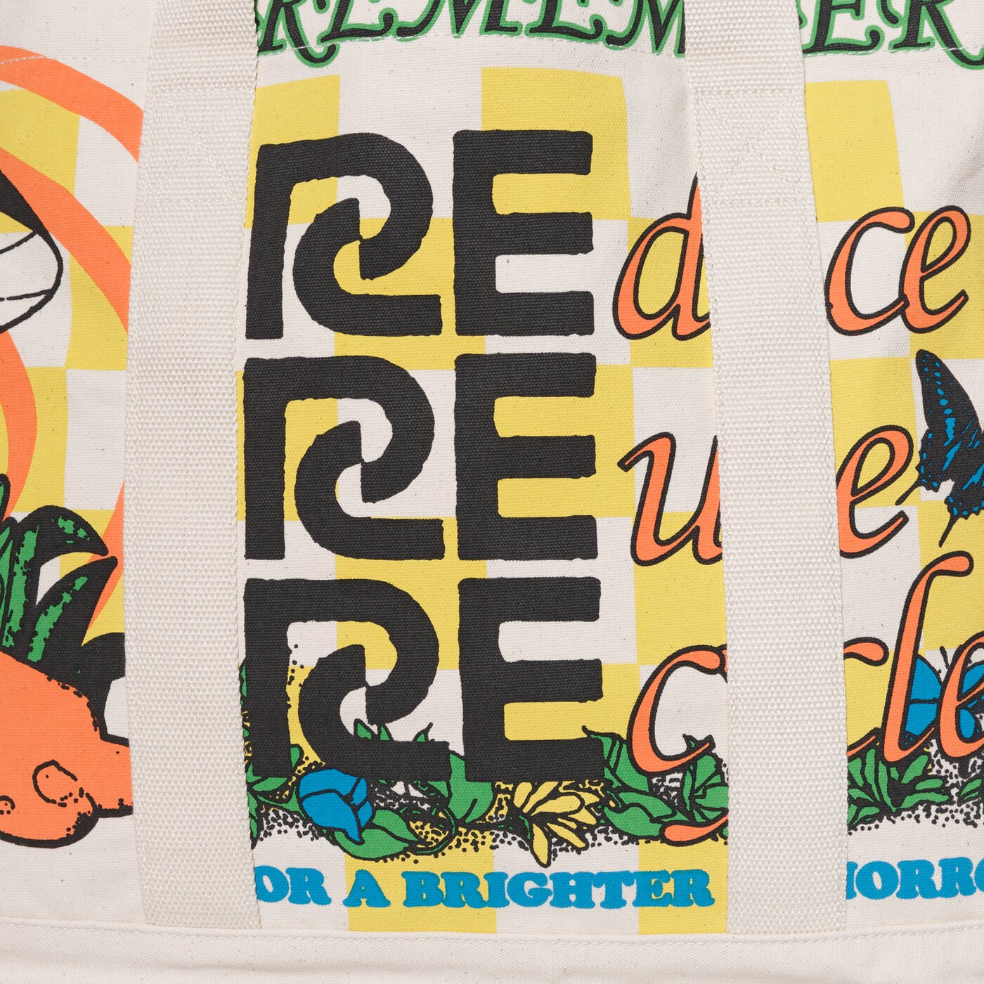 Дамски сак VANS ЧАНТА ECO POSITIVITY TOTE vn0a7sb67vj1 цвят бежов