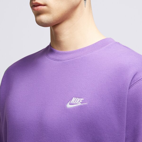 Мъжки суичър NIKE СУИТЧЪР SPORTSWEAR CLUB FLEECE  bv2662-599 цвят виолетов