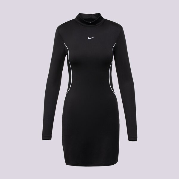 Дамски NIKE РОКЛЯ W NSW LS АНЦУГS SW hq3752-010 цвят черен