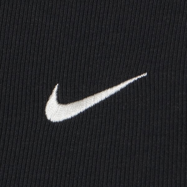 Дамска тениска NIKE ТЕНИСКА W NSW ESSNTL RIB CRP ПОТНИК fb8279-010 цвят черен