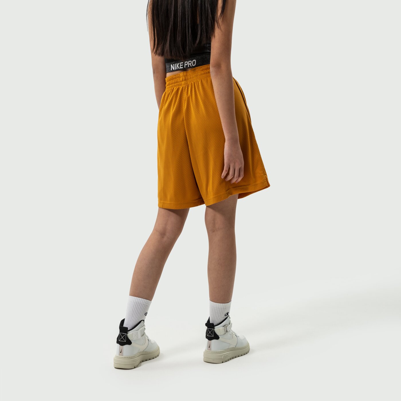 Дамски къси панталони NIKE ШОРТИ FLY NBA cu4573-712 цвят жълт