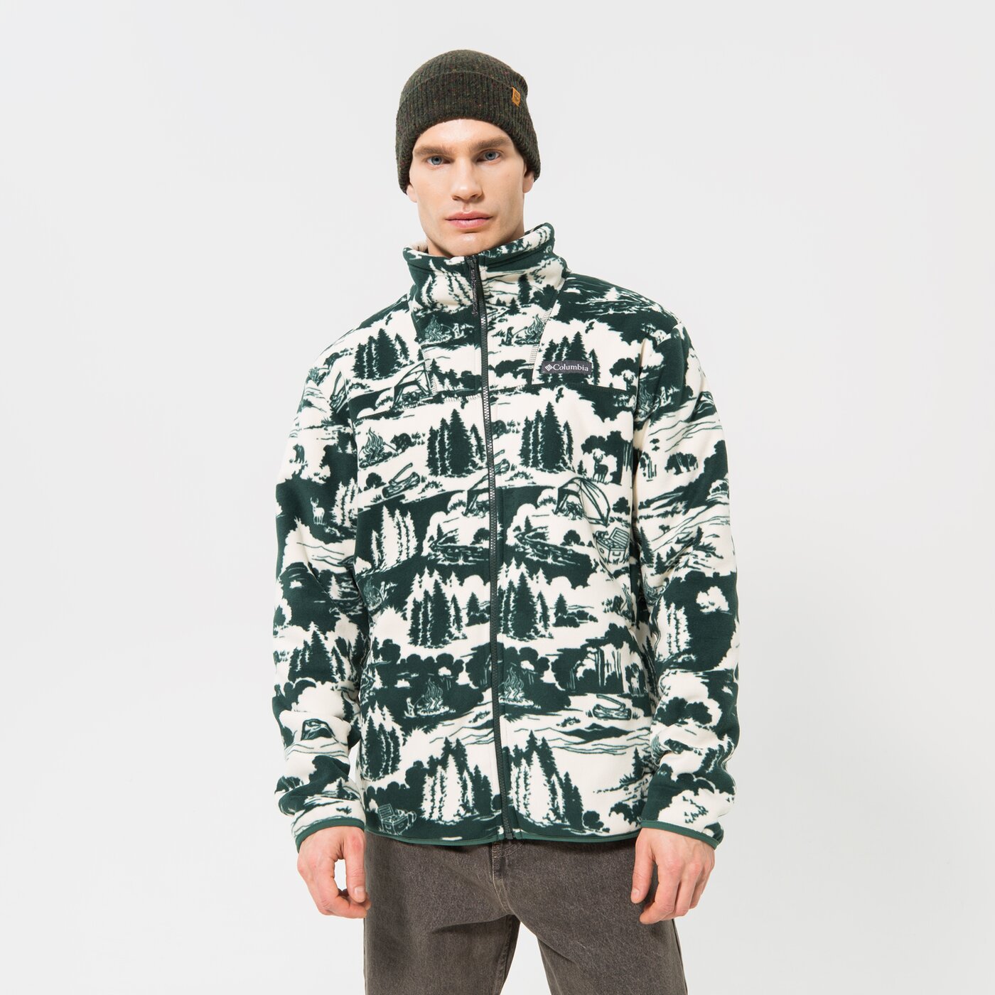 Мъжки суичър COLUMBIA ПОЛАР WINTER PASS™ FULL ZIP 1909123371 цвят многоцветен