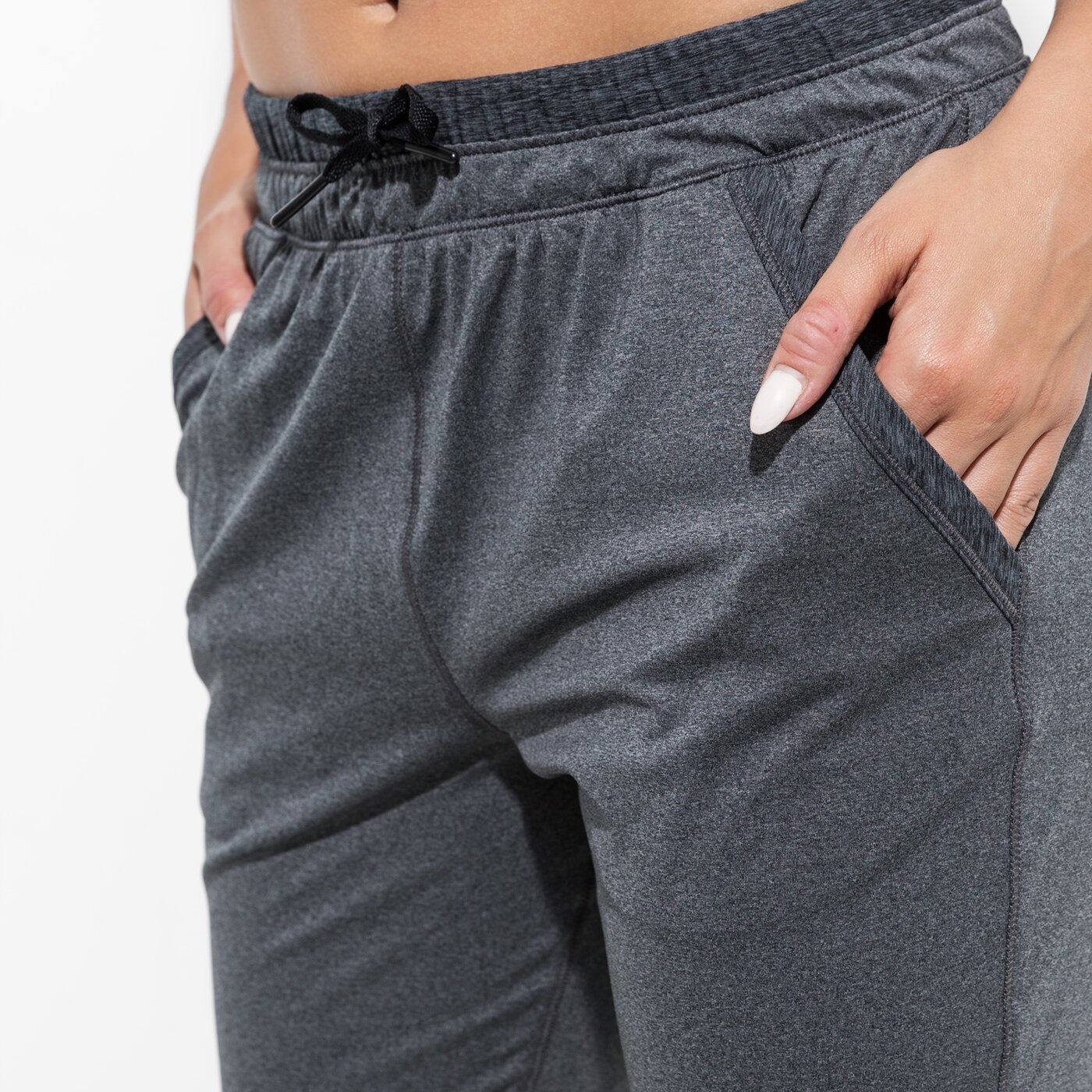 Дамски панталони UNDER ARMOUR ПАНТАЛОНИ SPORT CRO P 1294192090 цвят сив