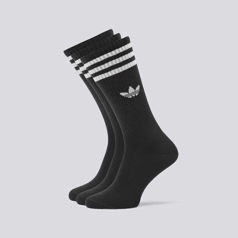 ADIDAS ЧОРАПИ 3-PACK SOLID SOCKS HIGH CREW