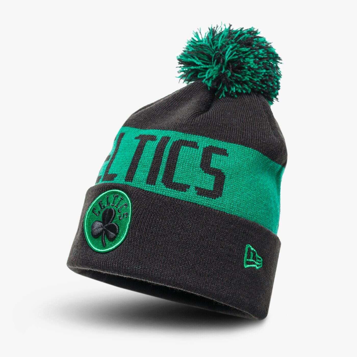 Дамска зимна шапка NEW ERA ЗИМНА ШАПКА TEAM TONAL KNIT BOSCEL OTC 12040204 цвят черен