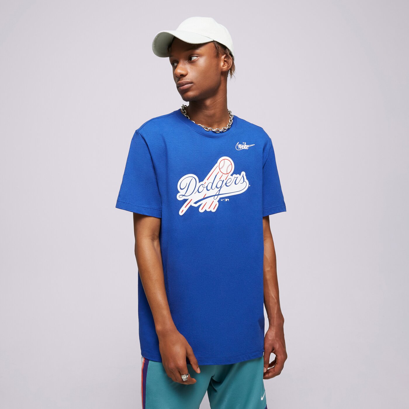 NIKE ТЕНИСКА BROOKLYN DODGERS MLB N199-4EW-KB-GDO Мъжки Цвят син Модни ...