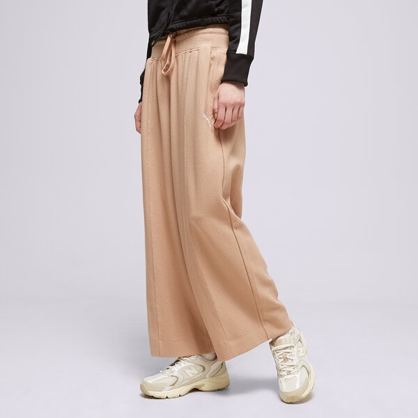 Дамски панталони PUMA ПАНТАЛОНИ HER STRAIGHT PANTS 673113 89 цвят бежов