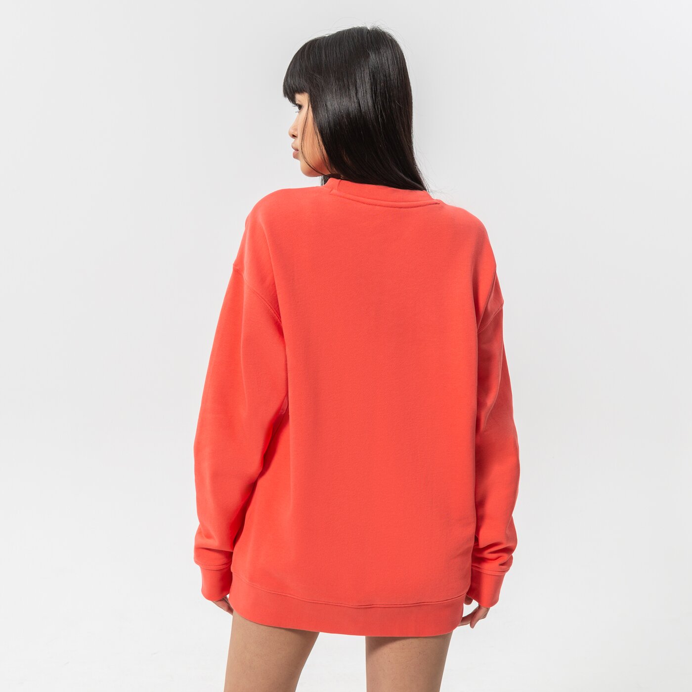 Дамски суичър ADIDAS СУИТЧЪР TRF CREW SWEAT he9537 цвят оранжев