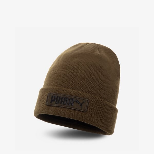 Дамска зимна шапка PUMA ШАПКА CLASSIC CUFF 023434 08 цвят каки
